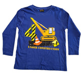 Construction - Fourth Birthday - Crane- T-Shirt