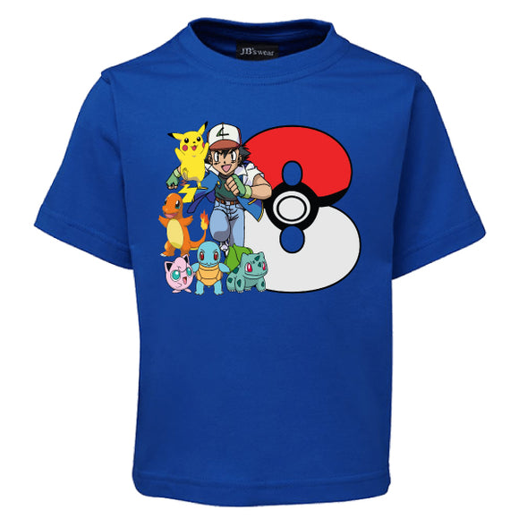 Pokemon-8 years-T-Shirt