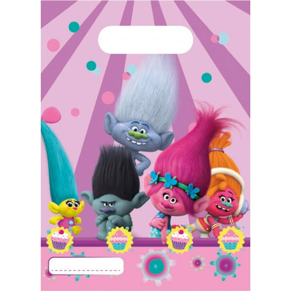 Trolls-Party Bags-6 pack