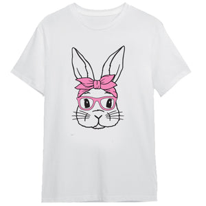 Easter Bunny Girls - White T-Shirt