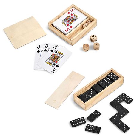 Domino Set-Playing Cards Set-Dice Set