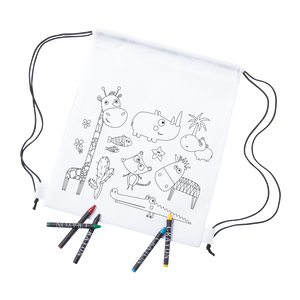 Wizzy Colour In - Drawstring Bag