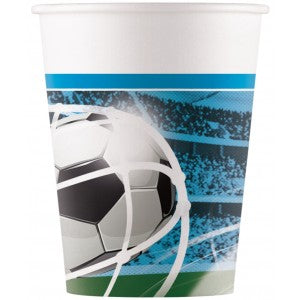 Soccer-Football-Plastic Cups-8 pack