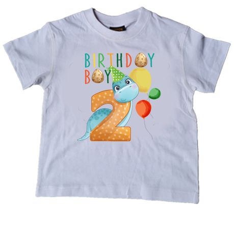 Dinosaur-Second Birthday-Birthday Boy-2-3 years