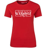 Warning Label-T-Shirt-Ladies