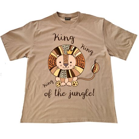 Lion-King of the-Jungle-T-Shirt