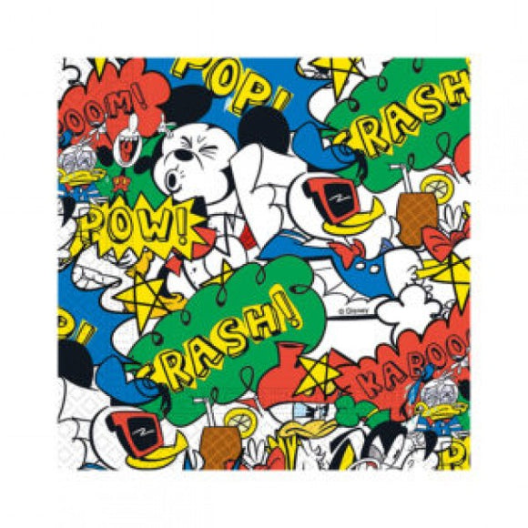 Mickey Mouse- Napkins-20 pack