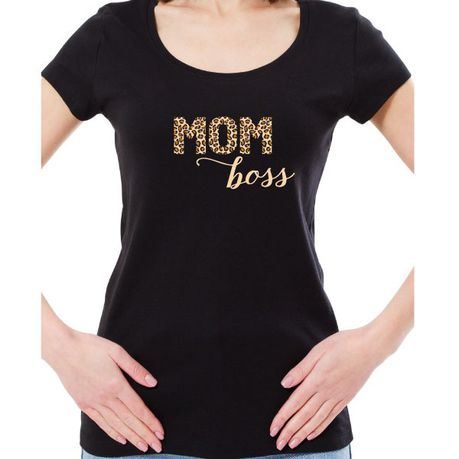 Mom Boss-Ladies - T-Shirt