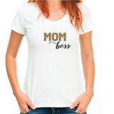 Mom Boss-Ladies - T-Shirt