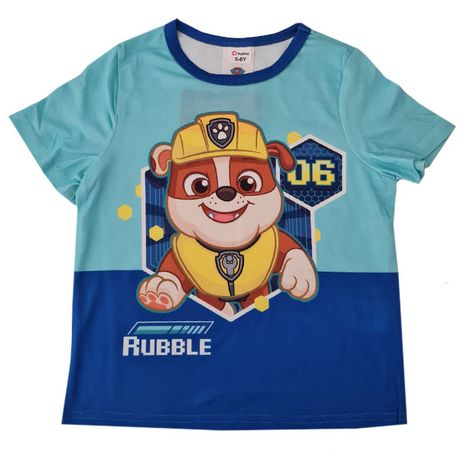 Paw Patrol - Nickelodeon - Rubble - T-Shirt - 5-6 Years