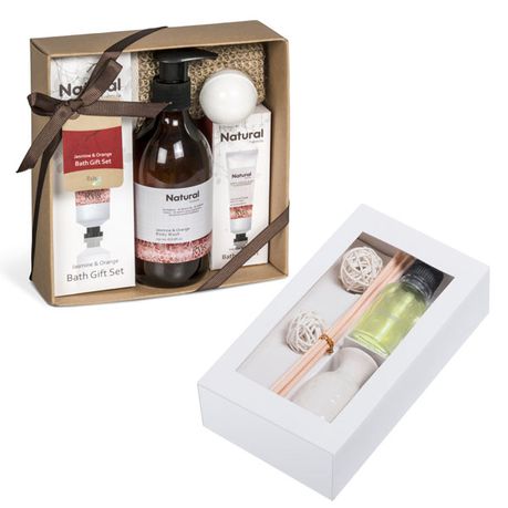 Bath Set - Ryis - Orange and Jasmine - Aromatic Jasmine Diffuser - Gift Set