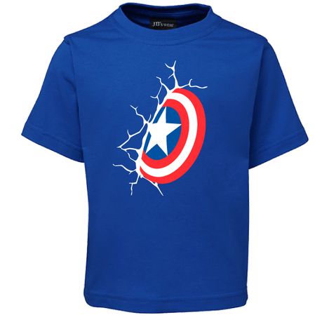 Avenger-Captain America-Shield-T Shirt-Kids