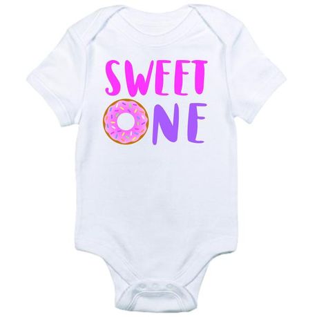 Babygrow-First birthday-Sweet One-Donut