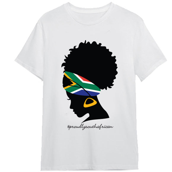 Afro-Proudly South African-African - T-Shirt - Unisex