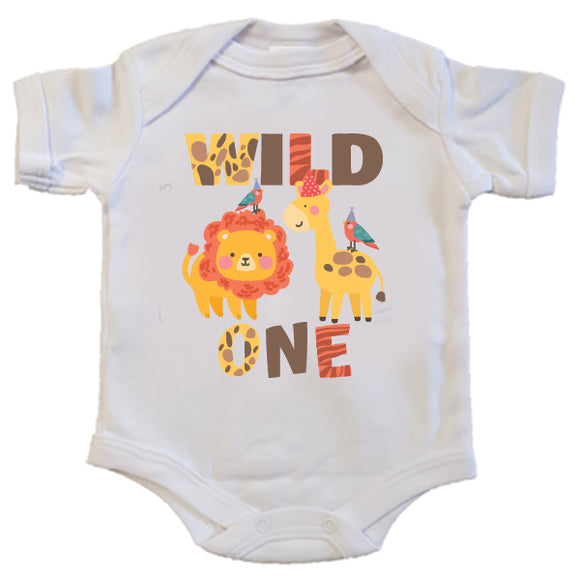 Wild One-Safari-Lion-Giraffe-First Birthday