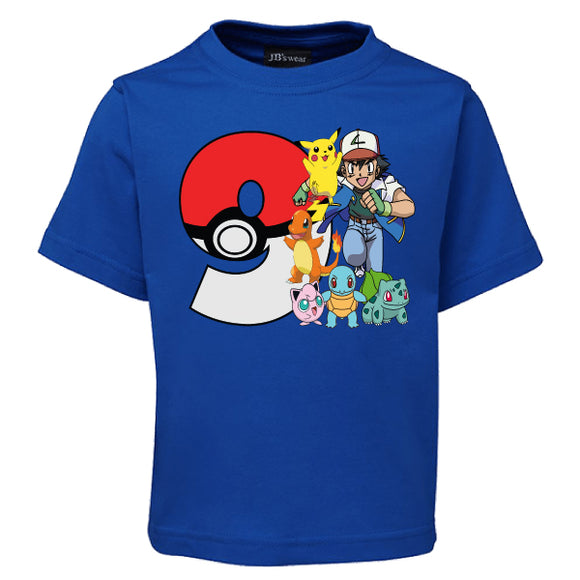 Pokemon-Nine Years-T-Shirt