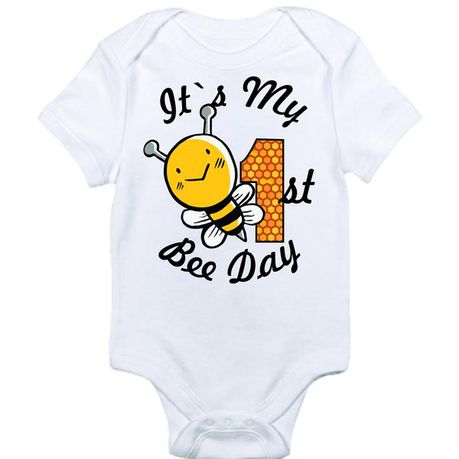 Bee Day-Babygrow-First Bee Day