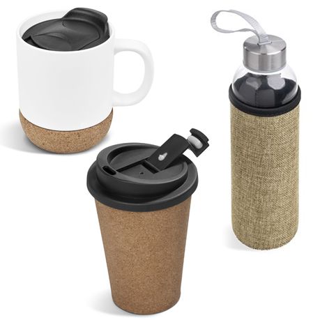Gift Set-Cork-Water bottle-Mug-Tumbler-3 pack Combo