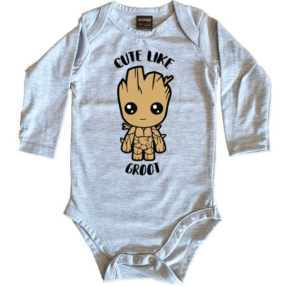 Groot - Cute like Groot - Babygrow - Longsleeve