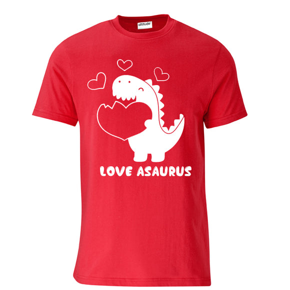 Valentines-Dinosaur-Love Asaurus-T-Shirt