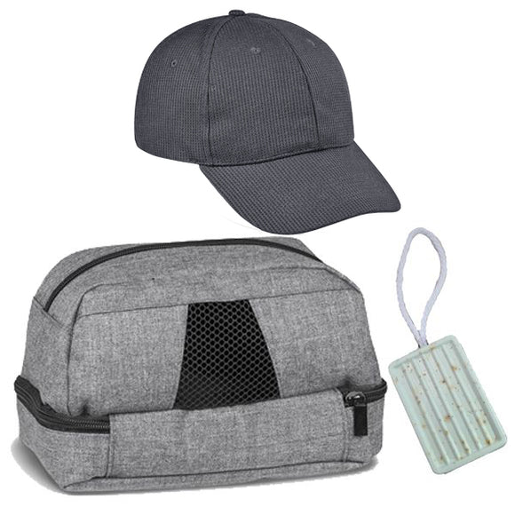 Gift Set-Slazenger Cap-Toiletry bag-Soap-Men-3 Pack Combo