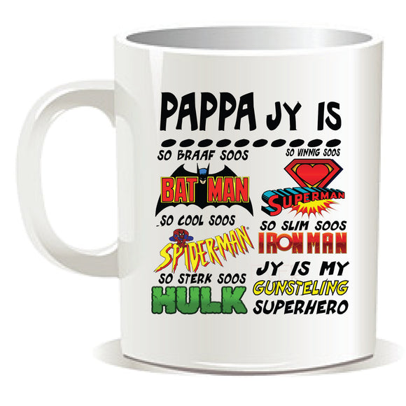 PAPPA JY IS-MUG-SUPERHEROS