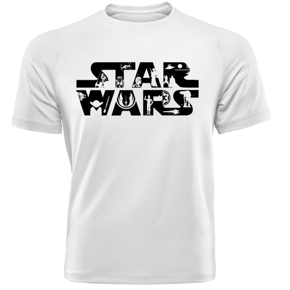 Star Wars-Logo-T Shirt-Jedi-Yoda Unisex
