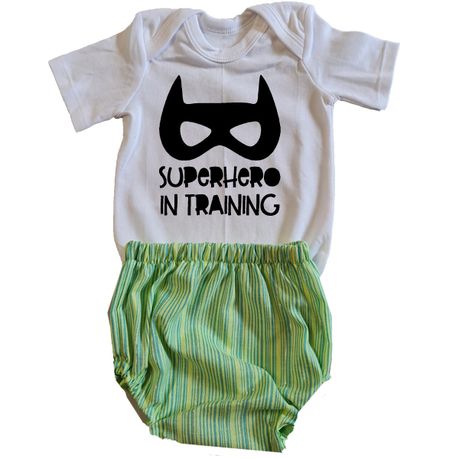 Superhero-Babygrow-Diaper Cover