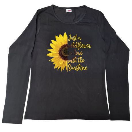 Sunflower-Wild Flower-Long Sleeve-T-Shirt